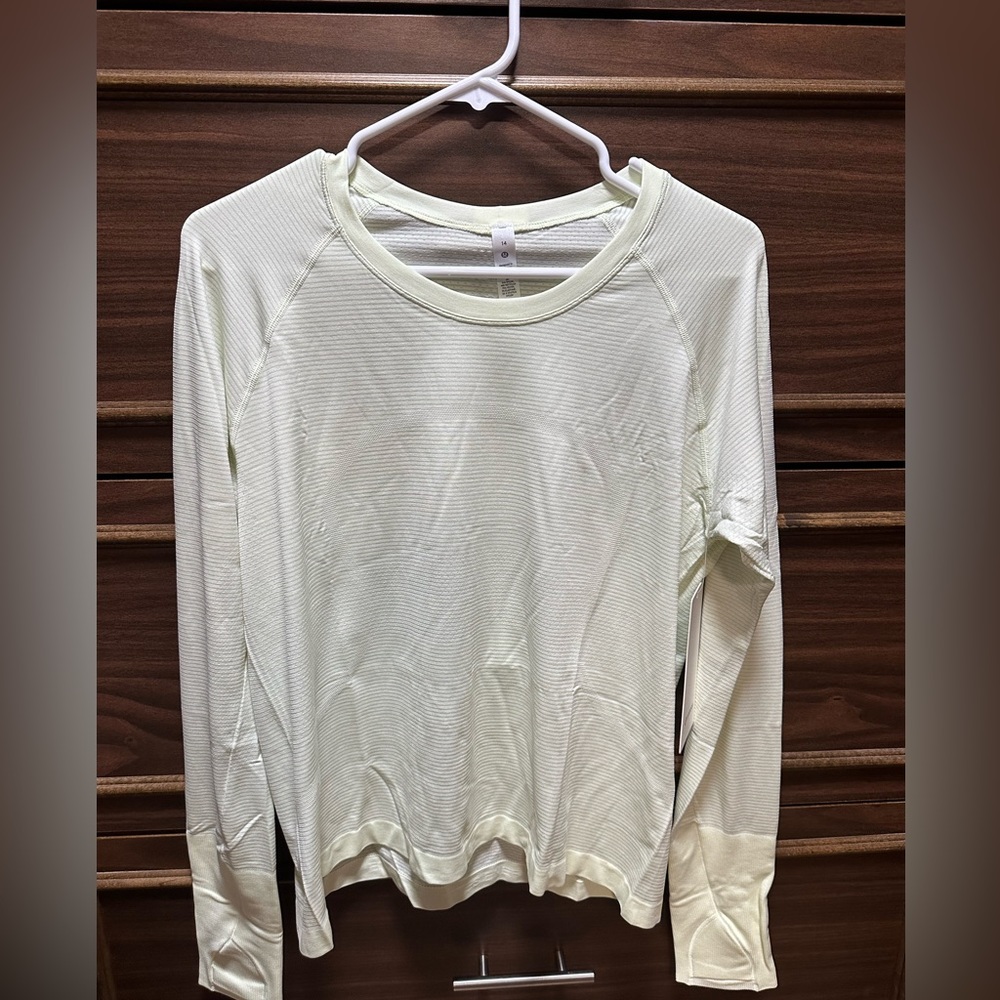 NWT Lululemon Swiftly Long Sleeve 2.0 *Race Size 14